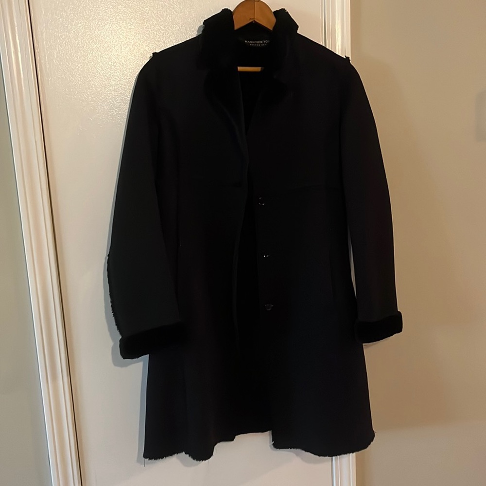 Vintage Andrew Marc faux shearling jacket